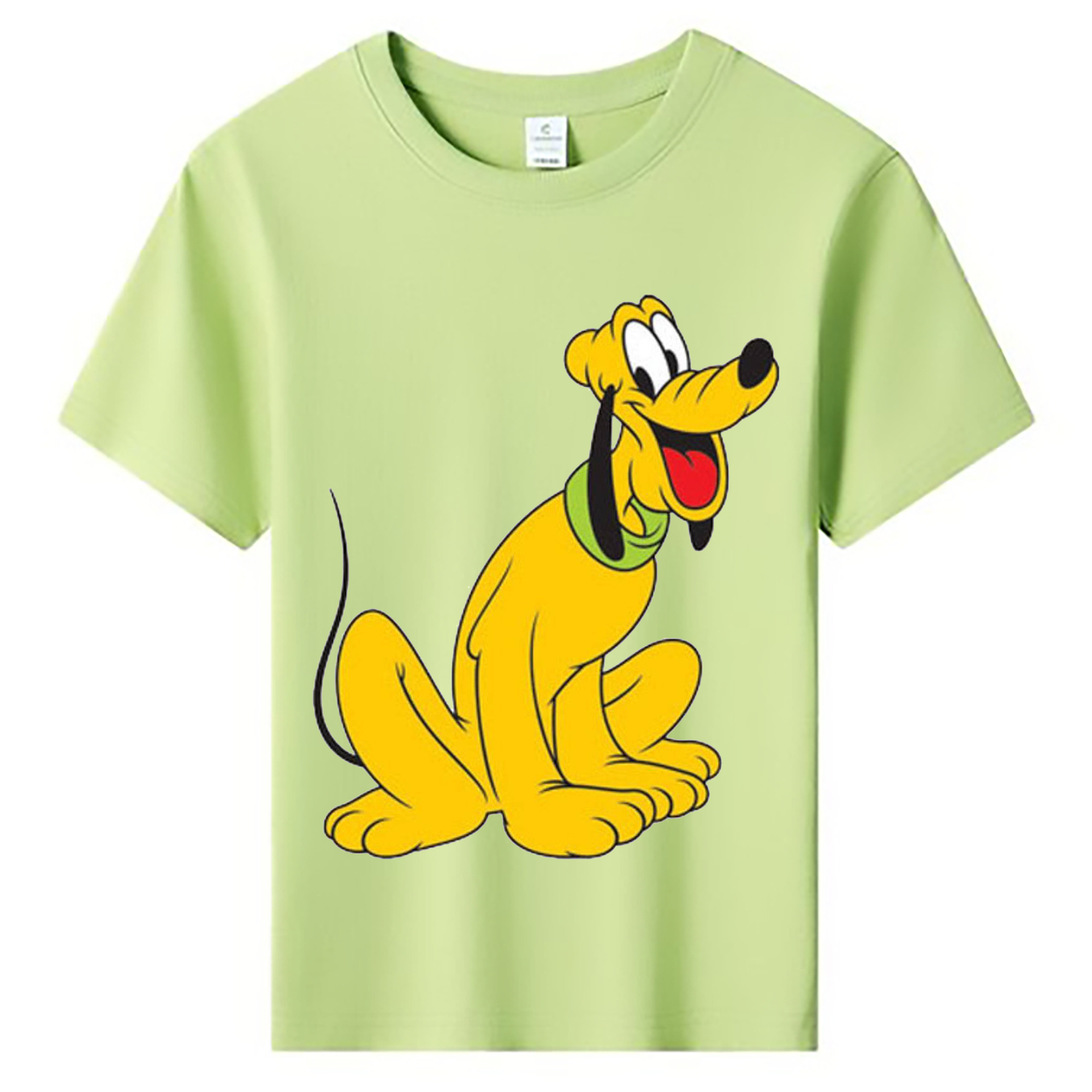 ミッキーマウス Mickey Mouse 綿100％キッズTシャツ（フロントプリント）